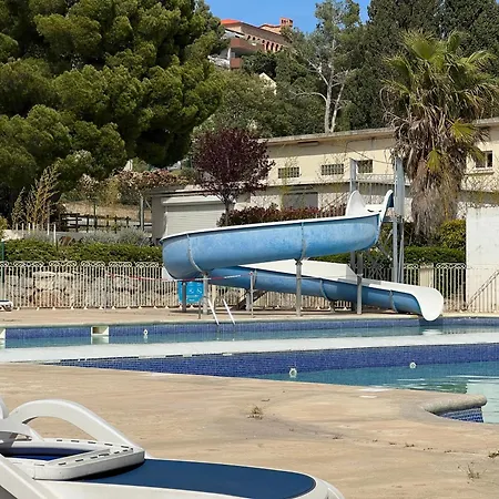 아파트 Climatise Look Industriel Avec Piscine A La